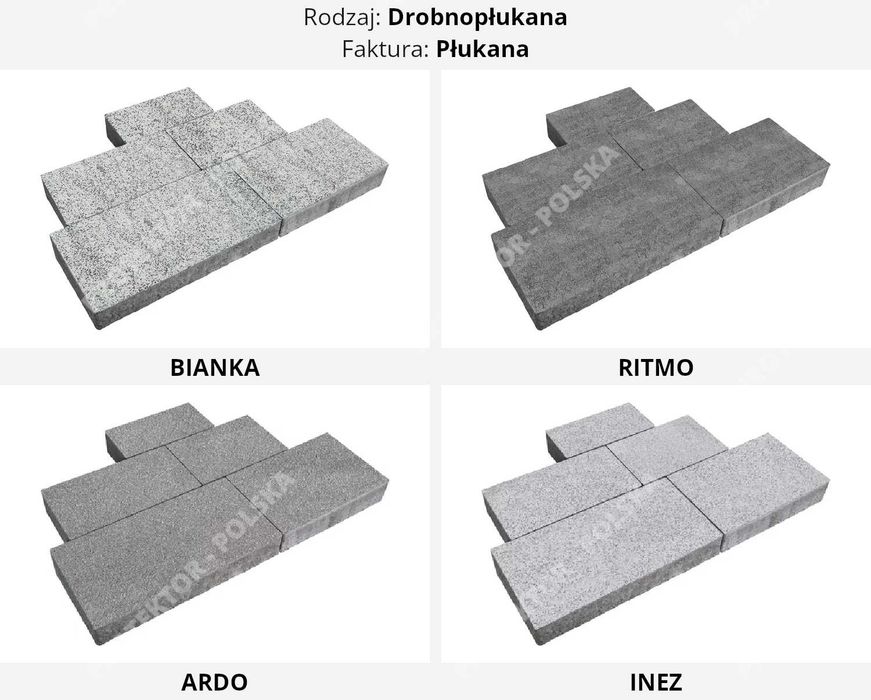 kostka IDEO POLBRUK taras podjazd nawierzchnia parking plac chodnik