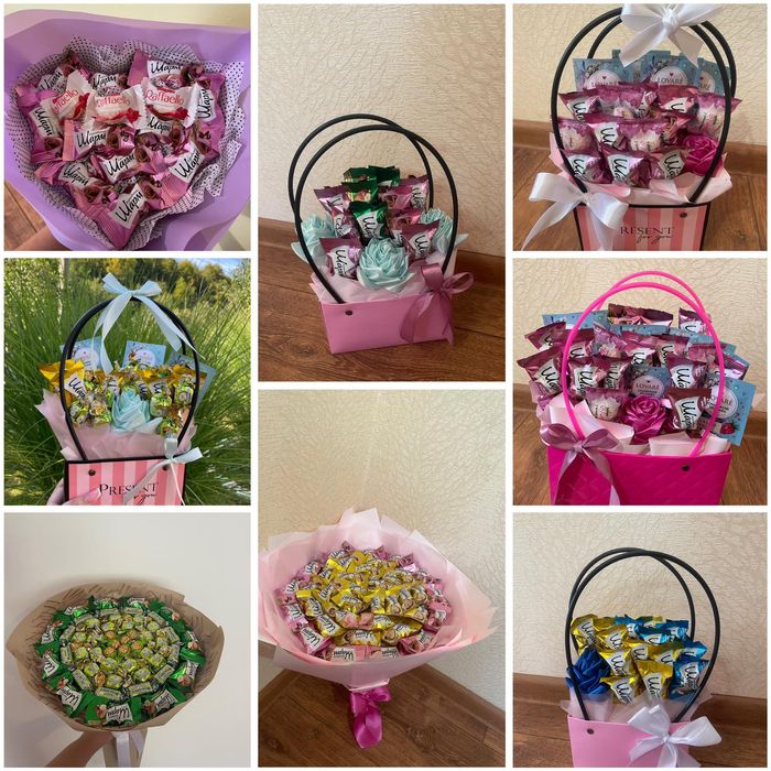 Сумочки солодкі на подарунок.