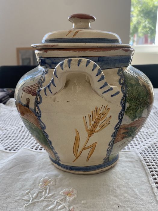 Jarro alentejano com tampa
