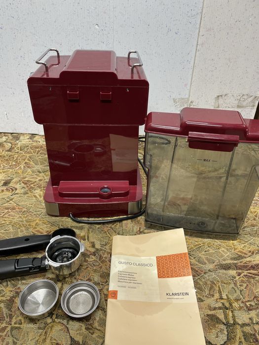 Кофемашина Klarstein Gusto Classico (Германия)