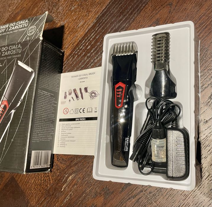Trymer do ciała brody i zarostu