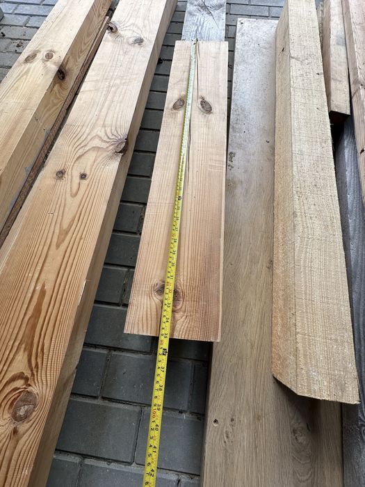 Belki drewniane strugane