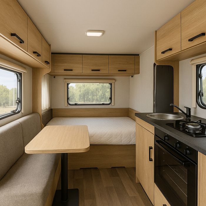 Caravana Nova • Compacta e Feita Sob Medida • Ideal para Escapadinhas!