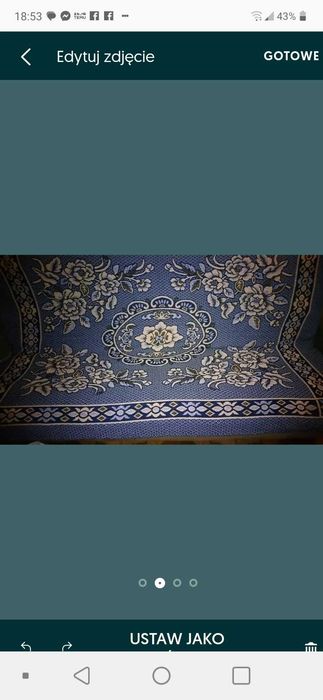 Narzuta na kanape wersalke