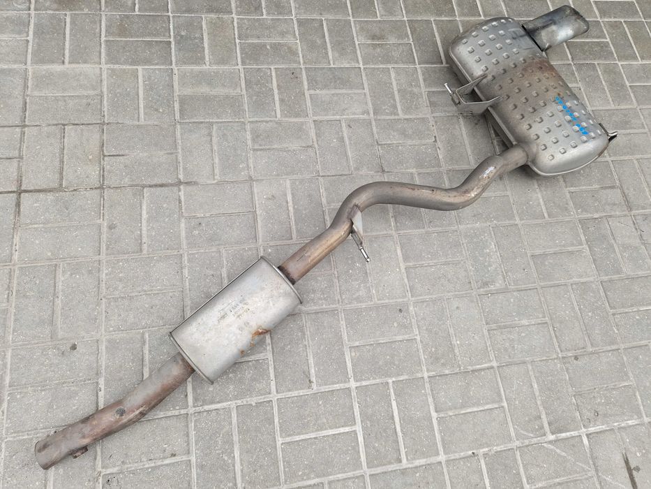 BMW 3 E90 E91 318i 320i N43 Wydech Tłumik Końcowy Środkowy KOMPLET