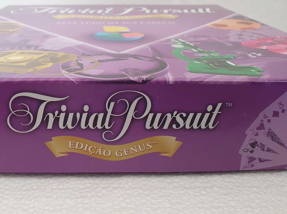 Jogo Trivial Pursuit Genus - Parker - vintage - como novo