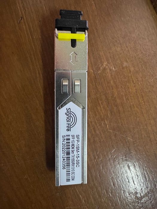 Продам пару медиаконвертеров + sfp модули к ним (Signal Fire)