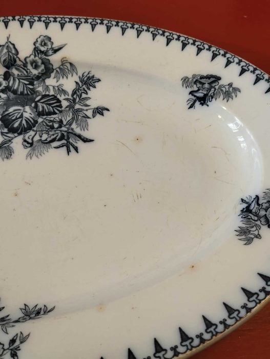 Półmisek Kuzniecow Carska Rosja