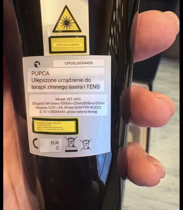 Laser i tens w jednym, dedykowany koniom, psom