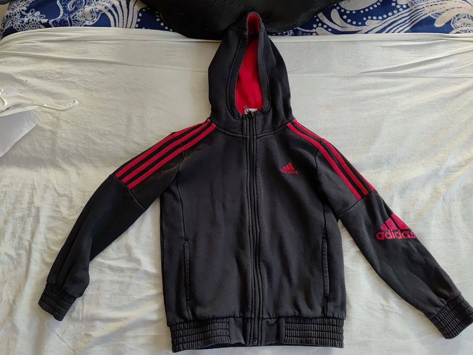 Bluza rozpinana adidas rozmiar 140