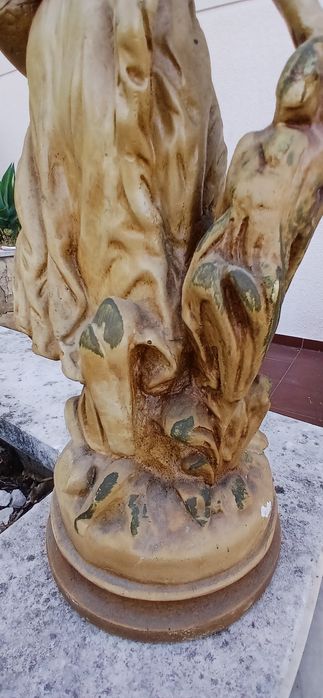 Estátua escultura gesso 60's