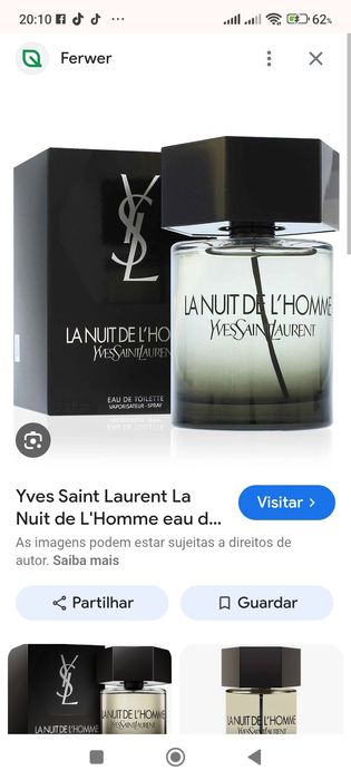 Artigo de loja perfumaria