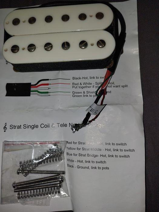 Humbucker para a ponte (bridge)
