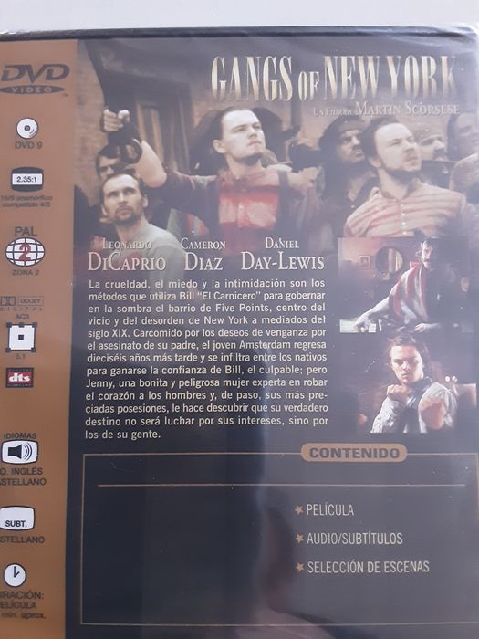 Gangs of new York novo versão espanhola