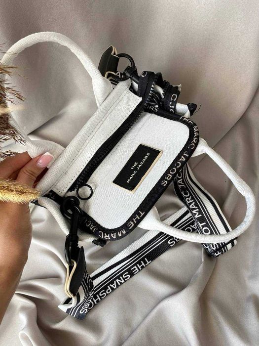 Torba damska shopper Tote Bag MINI White duza damska torebka