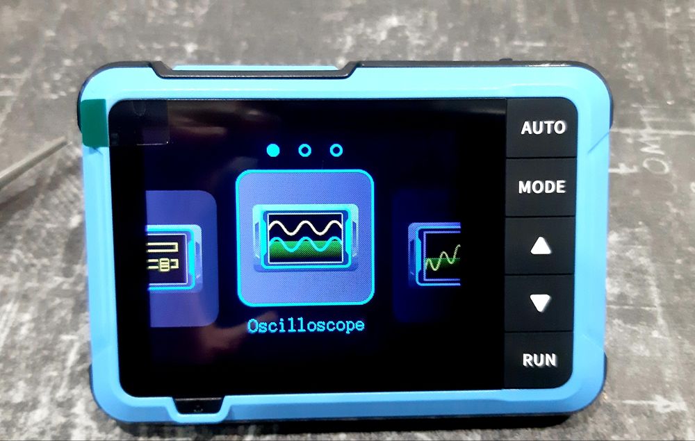 Осцилограф/генератор сигналів FNIRCi  DSO -510 (осциллограф)