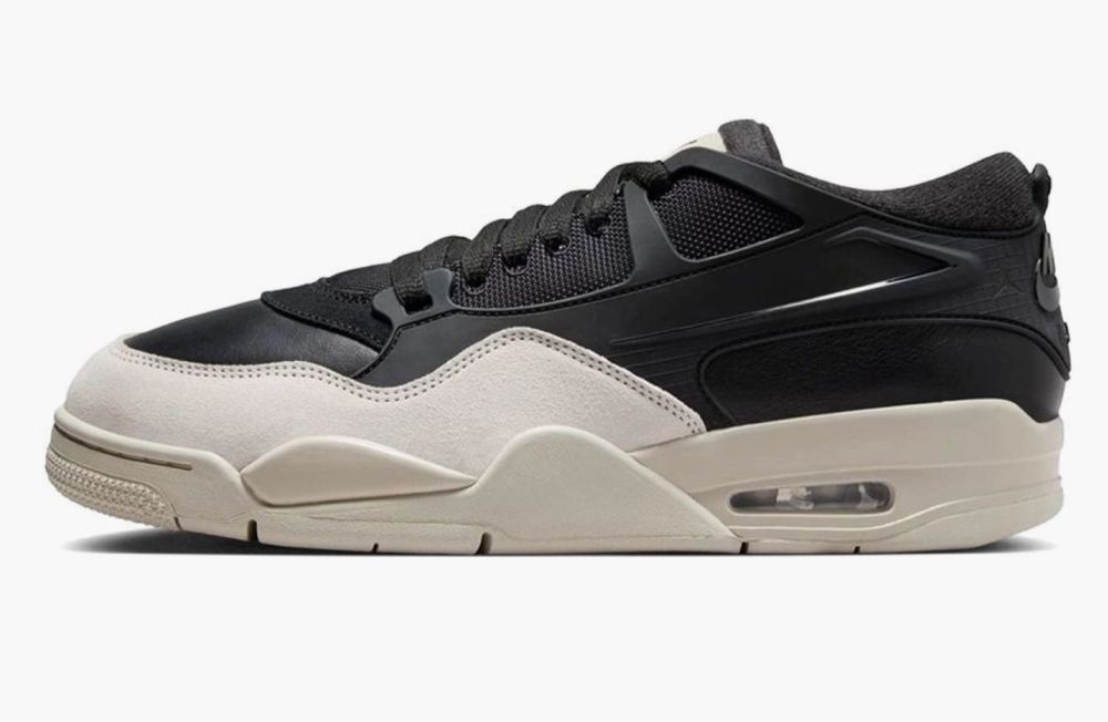 Air Jordan 4 RM Remastered Black Light Bone