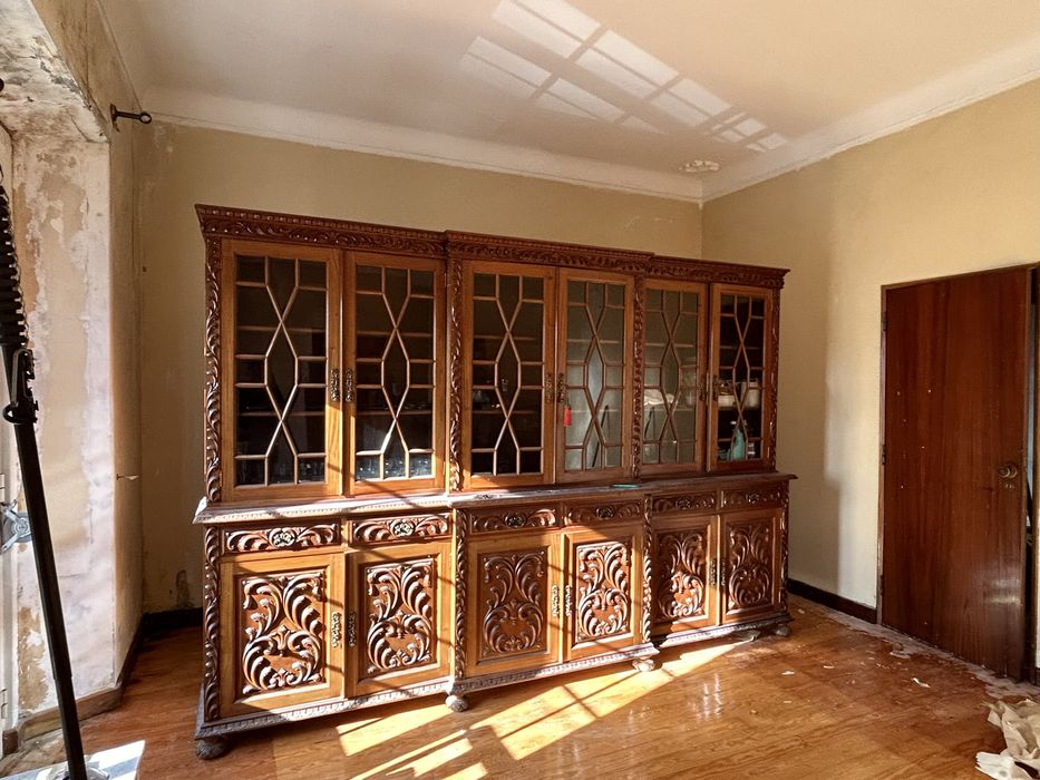 Armário de Sala Vintage Madeira Maciça