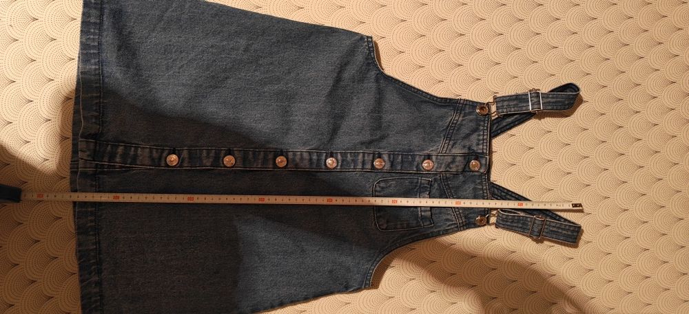 Sukienka jeans dzins rozm 140 na 10 lat