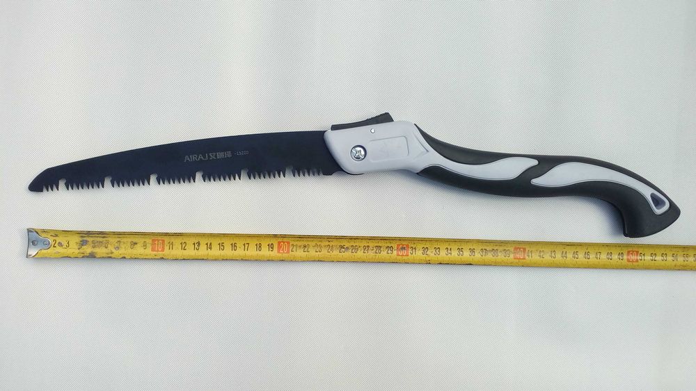 Складна пилка ножівка для роботи по дереву для саду та кемпінгу AIRAJ