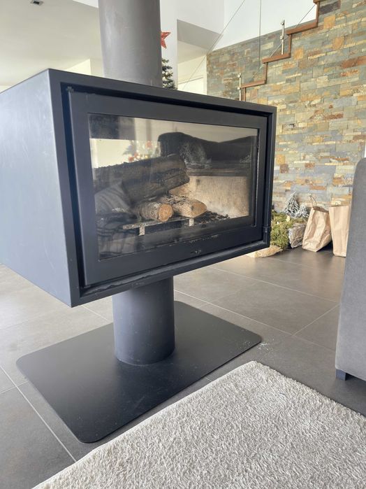 Recuperador de Calor Central Moderno (Ilha) + 6m Chaminé