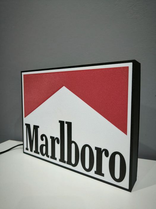 Logo Marlboro led RGB