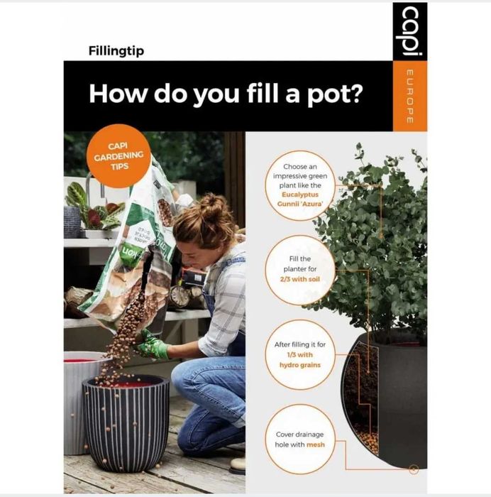 Donica Capi Europe Nature Row 30x30