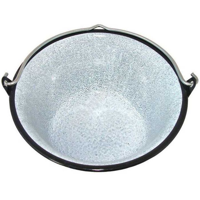 Kociołek misa garnek węgierski 14l na ognisko wiszący emaliowany !