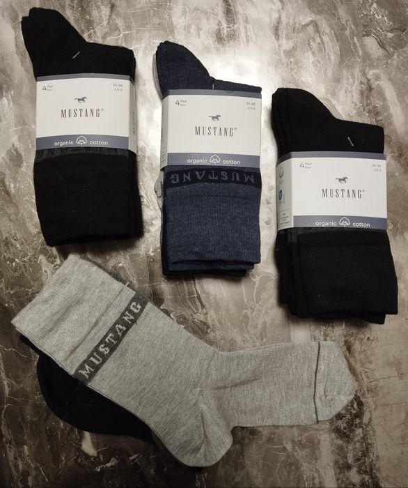 Носки мужские/женские Mexx,Mustang,Skechers,Tom Tailor,Coca-Cola,Q/S..