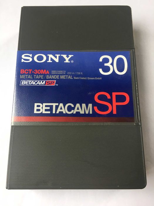 Касета відео професійна  Sony Betacam SP 30