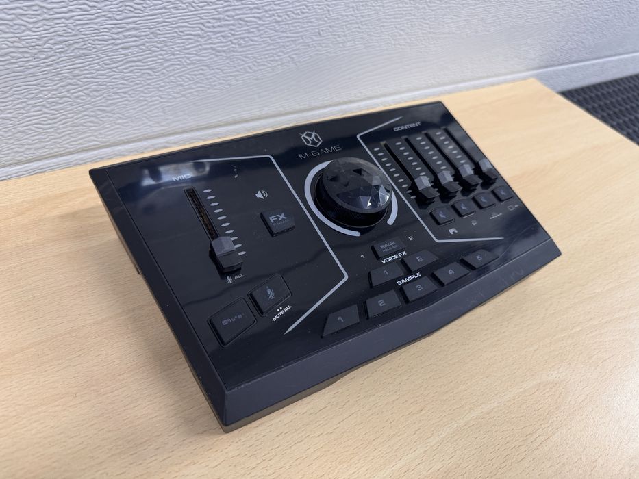M audio mixer mgame rgb uszkodzona bez zasilacz sama karta nowa 600pln