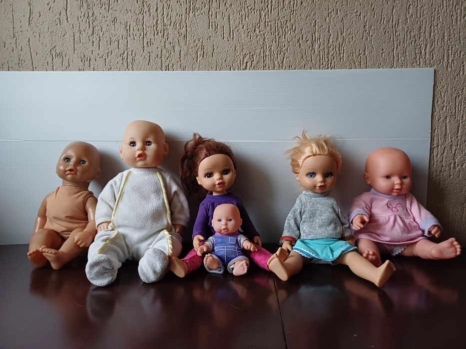 Duży zestaw lalki lalka, ubranka, akcesoria