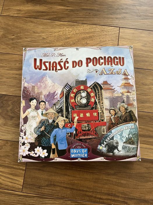 Gra Wsiąść do Pociagu Azja