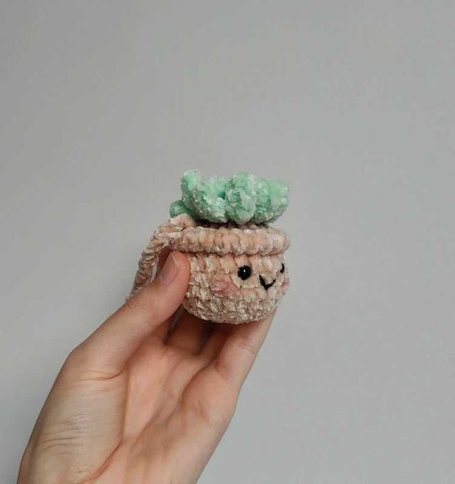 Hanging Plant Pot em Crochet | Amigurumi