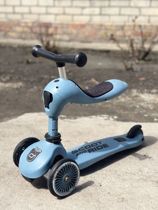 Самокат біговел Scoot and Ride 2 в 1 Highway kick