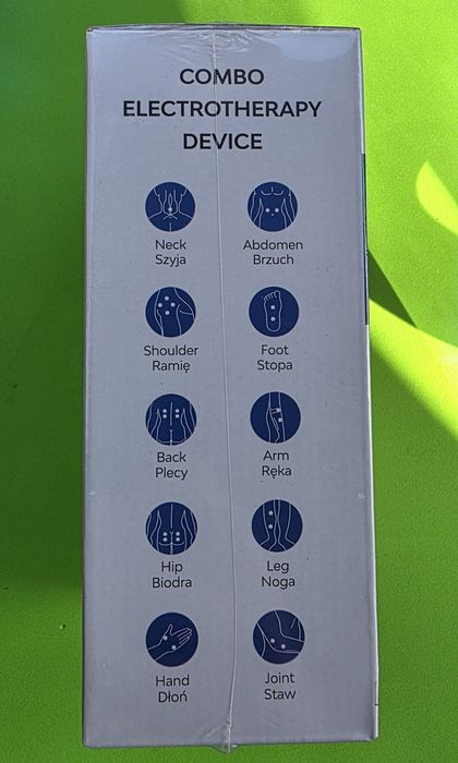 Nowy Elektrostymulator mięśni i nerwów TENS EMS MASAŻ 60 programów ALP