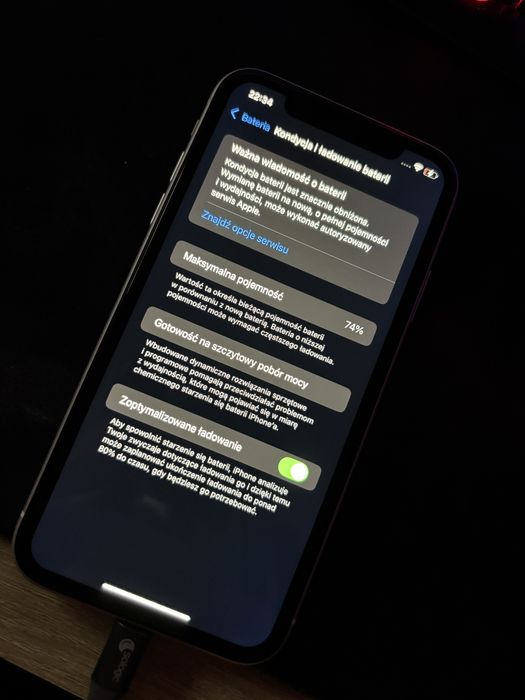 Iphone 11 64GB 74% kondycji baterii