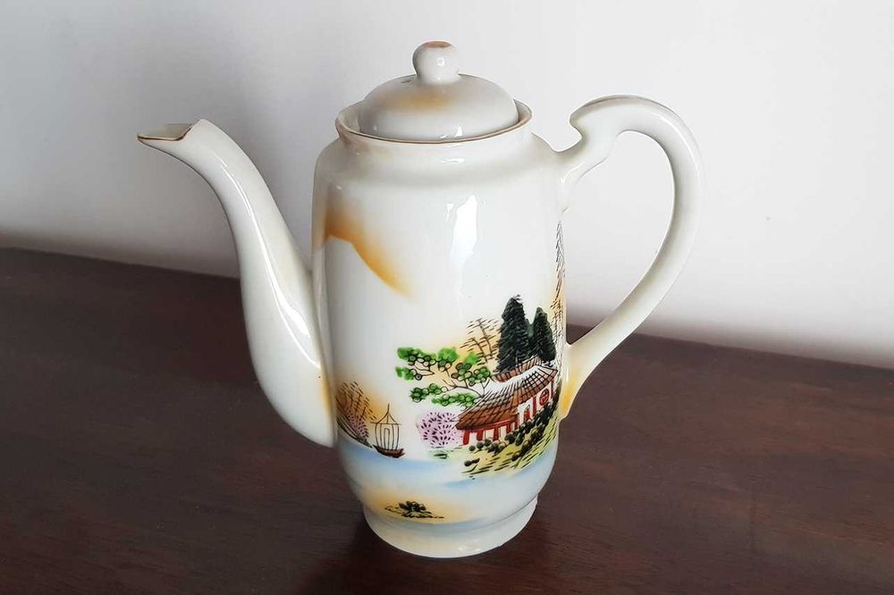 Serviço de café em porcelana chinesa