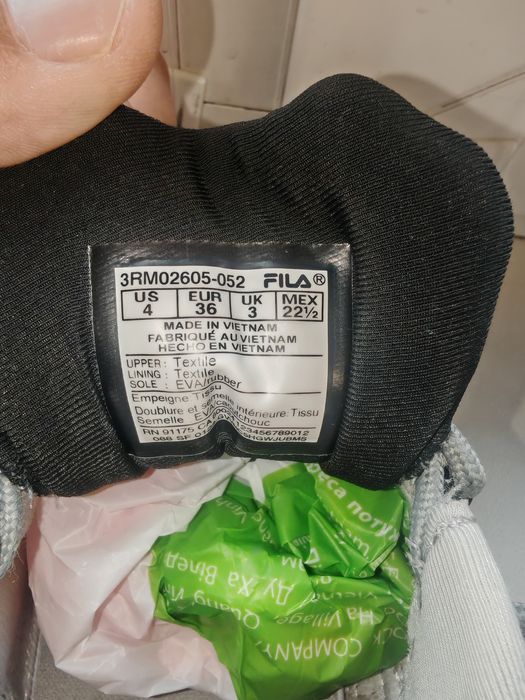 Кроссовки FILA 36размер