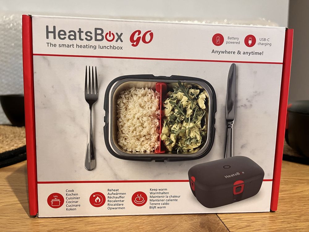 Samopodgrzewający lunchbox HEATSBOX GO Poznań Rataje • OLX.pl