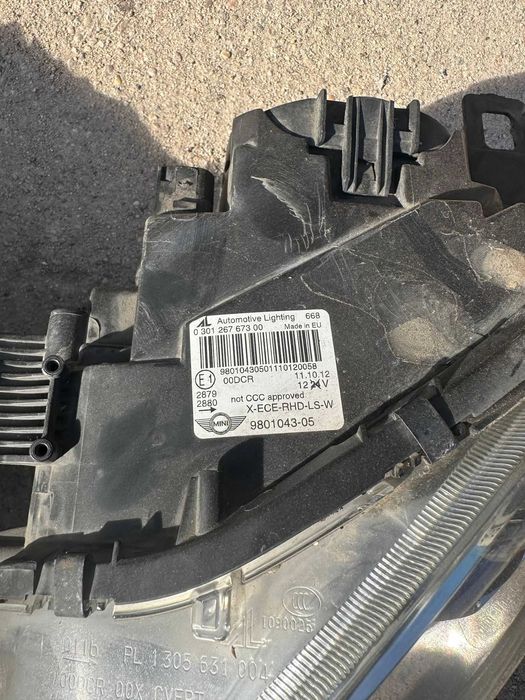 Opticas Xenon com Lava-farois Mini Countryman R60