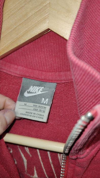 Bluza Nike r. 10-12 lat różowa rozpinana
