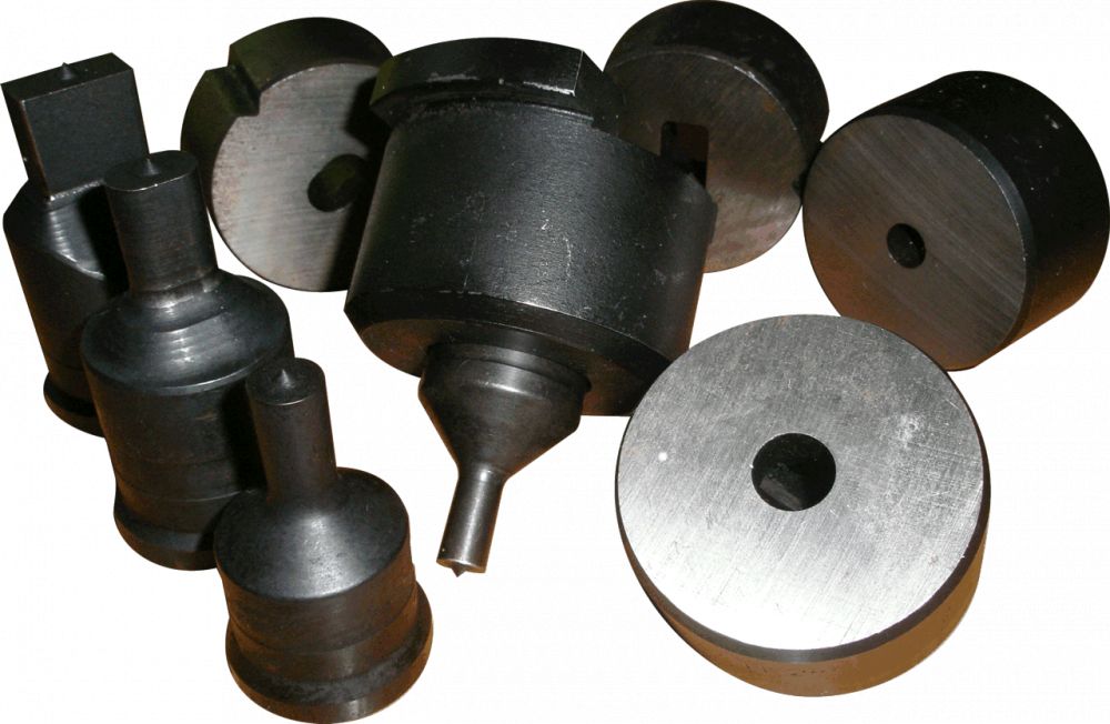 Пуансони, матриці для пробивних пресів.