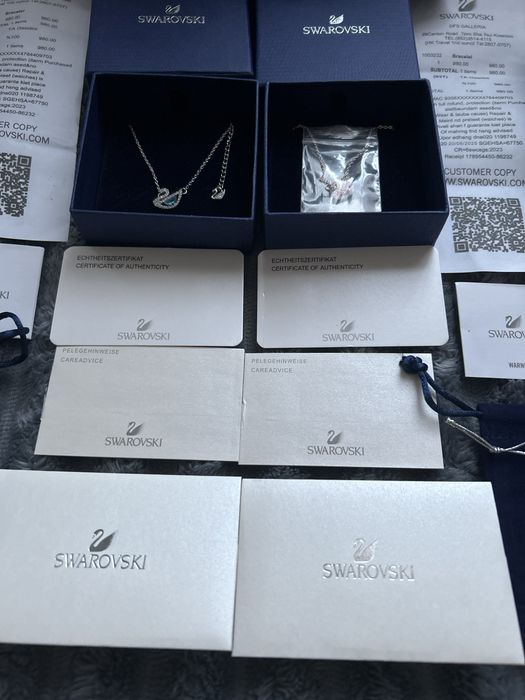 Naszyjniki swarovski