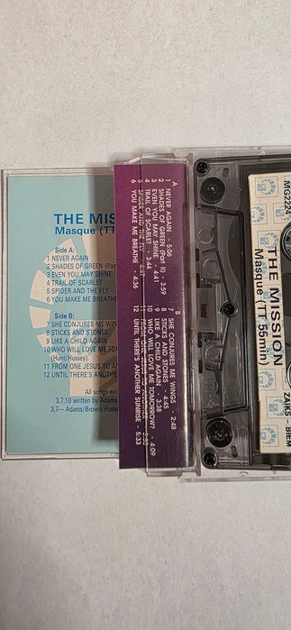 Kaseta magnetofonowa The Mission [rock gotycki]