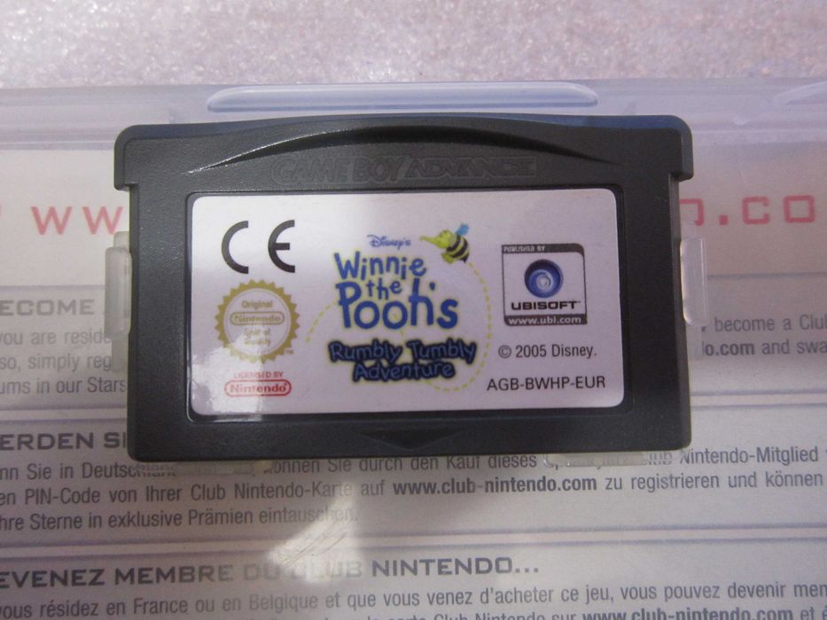 Winnie the Pooh's Nintendo Game Boy Advance
