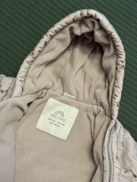 Комбінезон NEXT демісезонний, тепла зима, розмір 74, 6-9 міс