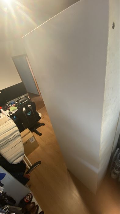 Roupeiro PAX IKEA branco 75cm + 2 varões + 1 prateleira