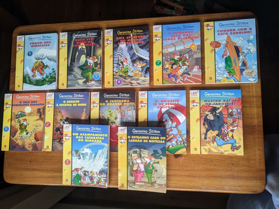 Livros Geronimo Stilton — 3€ cada