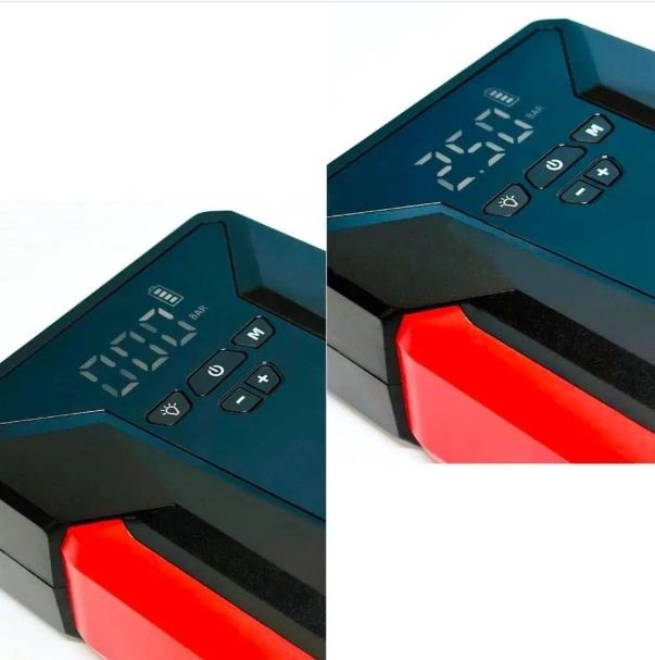 Автомобильное пуско-зарядное устройство Бустер с насосом Jump Starter